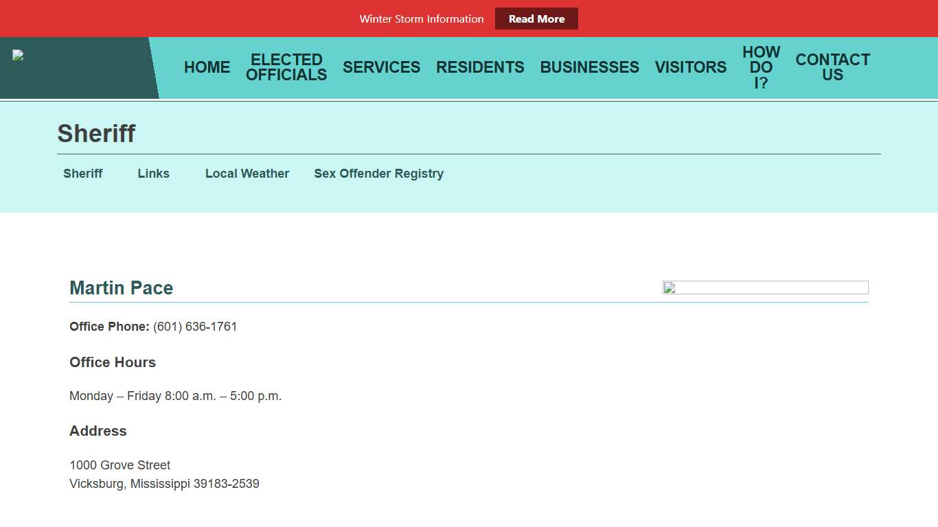 Sheriff - Warren County